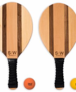 Frescobol rackets made of wood by Salt on Wood