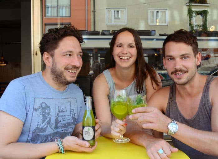 Das Team von Balis: Kris Krolo, Jasmin und Robert Redweik