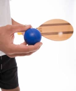 Leichter und langsamer Ball aus Schaumstoff für Frescobol in Blau